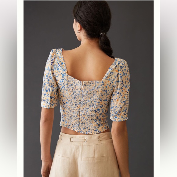 Favorite Daughter Floral Blouse Sz. L NWT - Picture 5 of 13